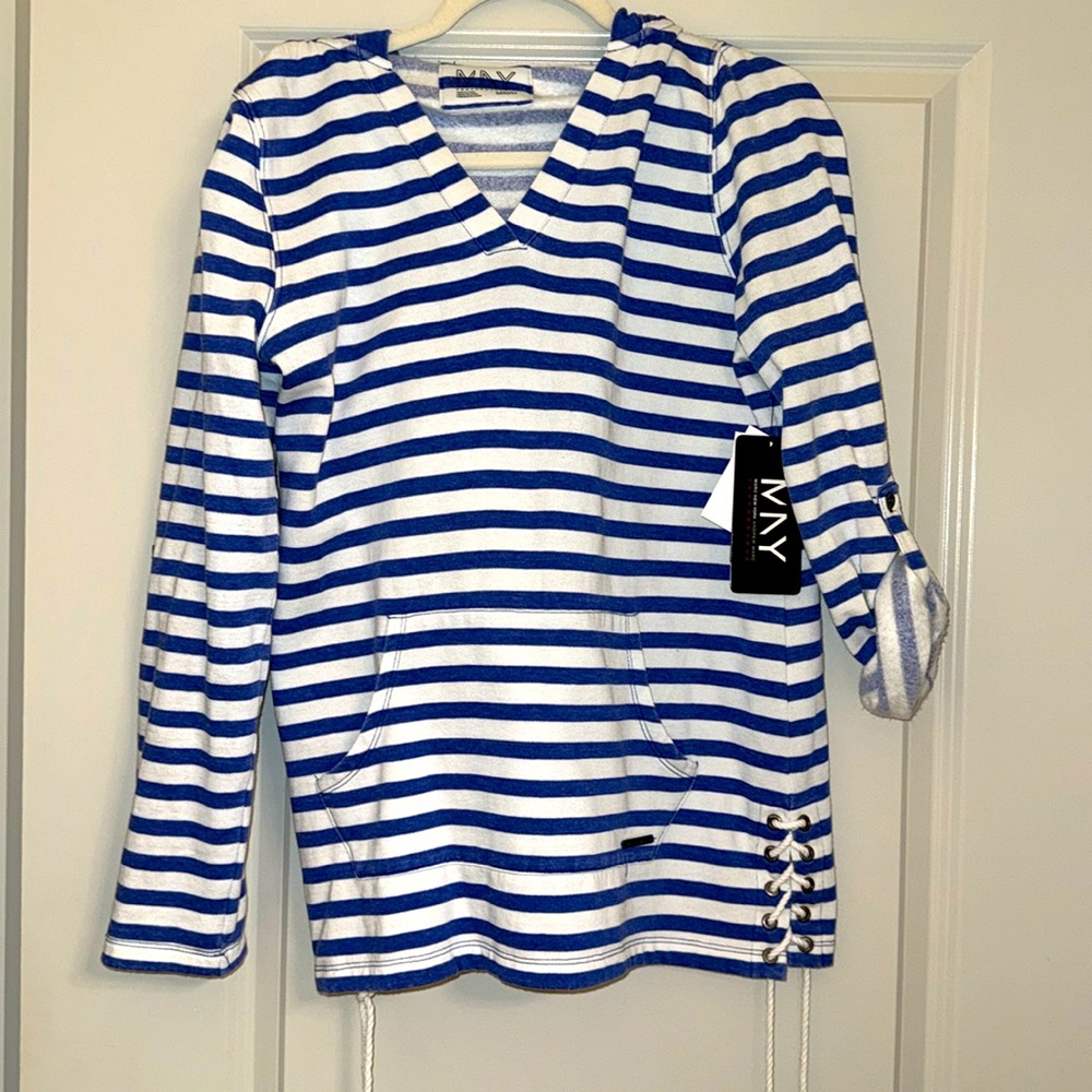 Marc fisher nautical sweatshirt NWT